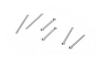 MCK 999 Fine Silver Stud Earrings Women's