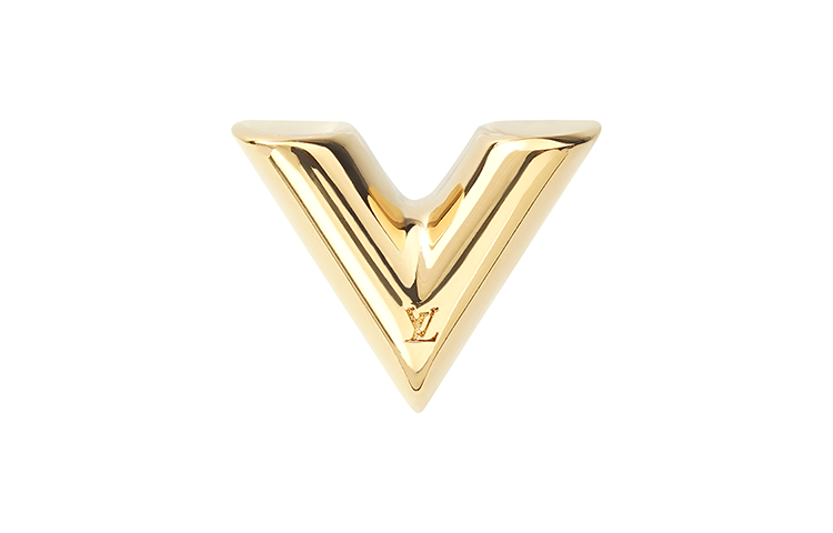 LOUIS VUITTON Lv M02393 Essential V Stud Earrings
