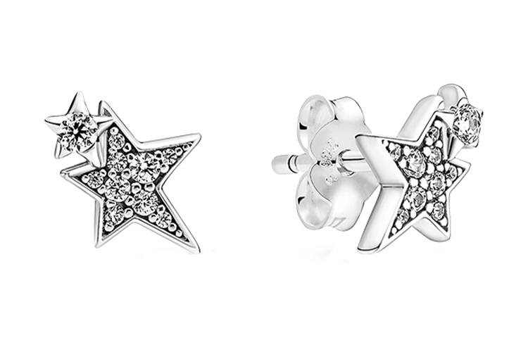 Pandora Pandora 925 Sterling Silver Stud Earrings Women's Silver