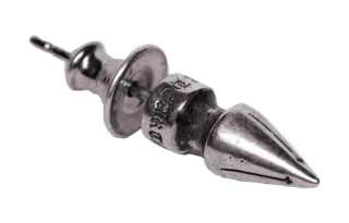 Chrome Hearts 925 Sterling Silver Stud Earrings Unisex Silver