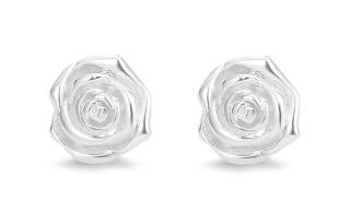 VAN GOGH S999 Fine Silver Stud Earrings Women's