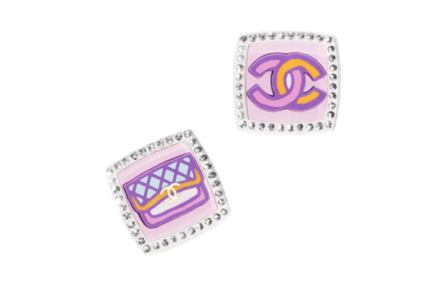 CHANEL CHANEL Stud Earrings Women's