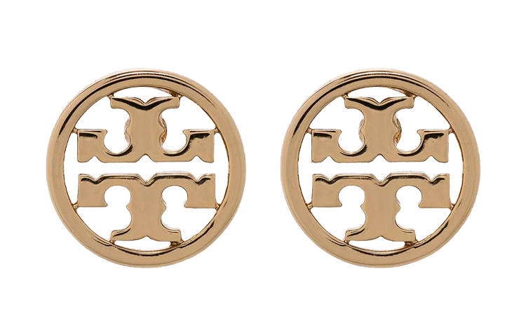 TORY BURCH TORY BURCH Miller Stud Logo Detailed Earrings