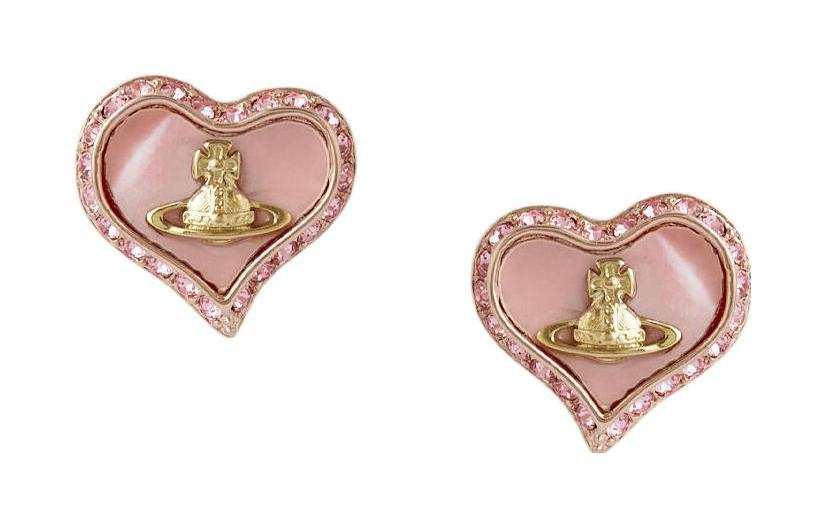 Vivienne Westwood Brass Stud Earrings Women's