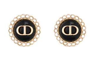 DIOR 2010s Petit Cd Baroque Ring