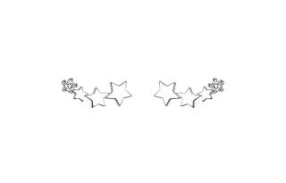 AWD S925 Silver Stud Earrings Women's