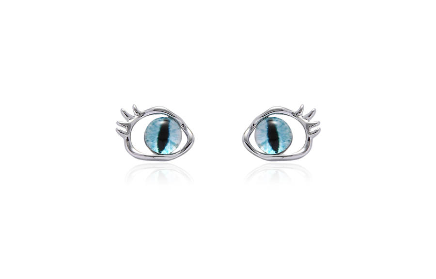 YOASOBI Alloy Resin Stud Earrings Women's