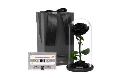 JoyFlower For As Long As Life Exists Black Pineapple