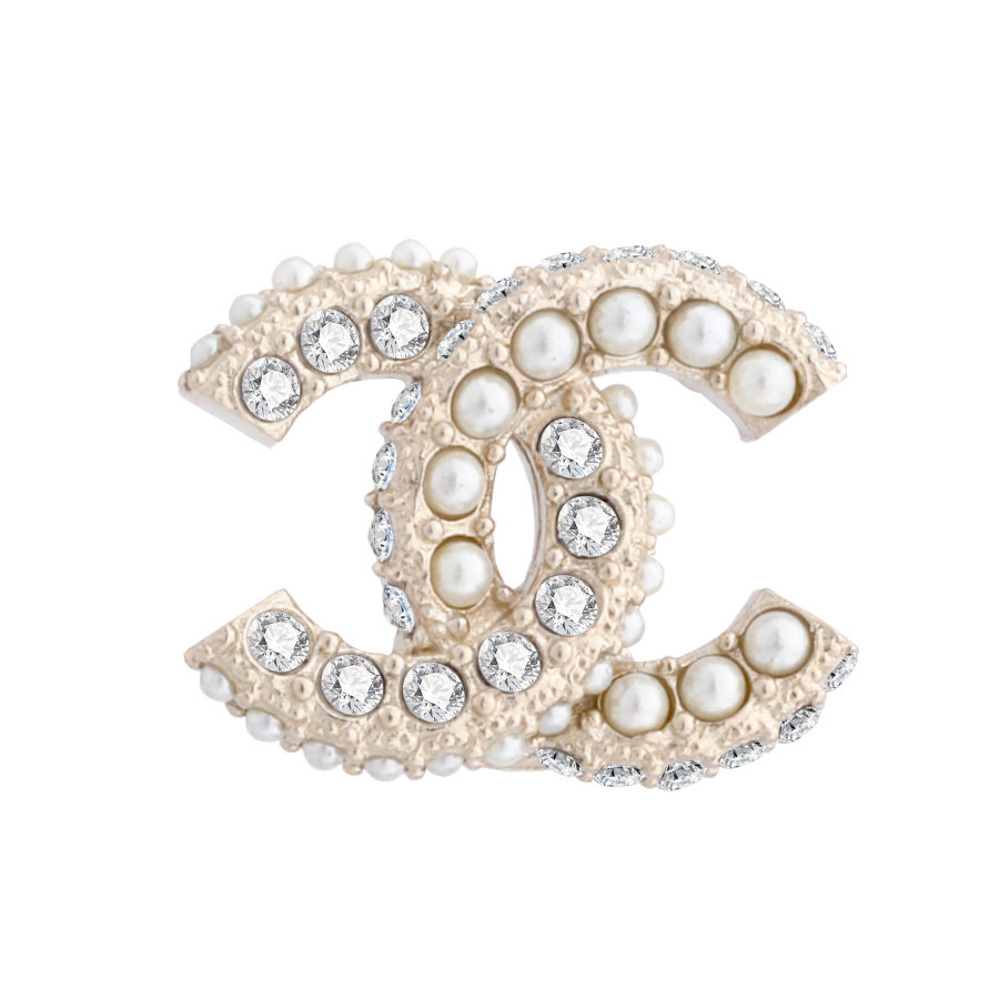 CHANEL CHANEL Pearl Stud Earrings Women's