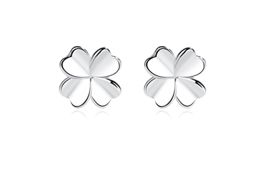 Asia Star S999 Fine Silver Ear Jewelry Women's Silver