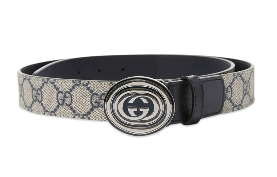GUCCI GUCCI Leather Belts Men's Beige