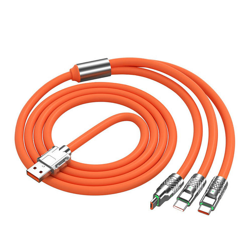 Nepix Nepi All in one Charging Cable 1 to 3 120W Super Fast Charging Cables