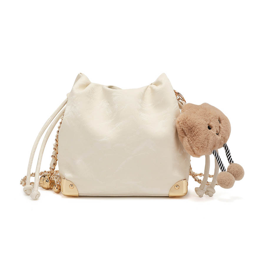 MEXICAN Pu Crossbody Bag, Bucket Bag Regular Women's Multicolor