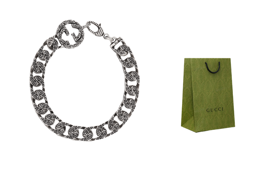 GUCCI Gucci Interlocking chain bracelet