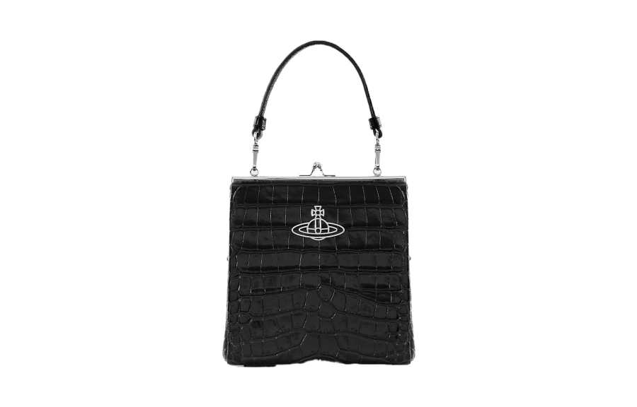 Vivienne Westwood Leather Portable Wallet Women's Black