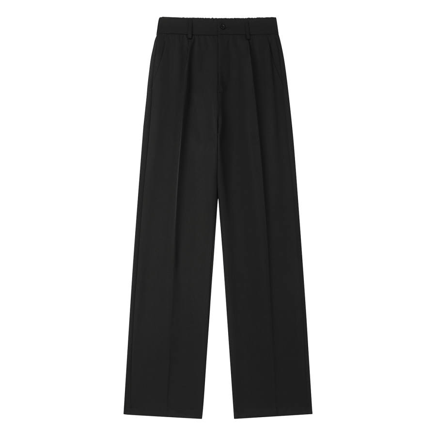 JEANSWEST Casual Pants Unisex Moderate Straight Fit Pants