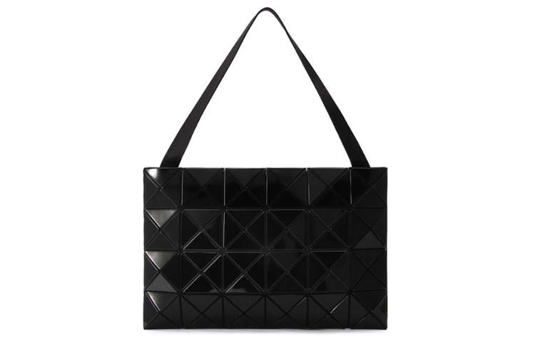 ISSEY MIYAKE PVC Crossbody Bags Medium Women's Black