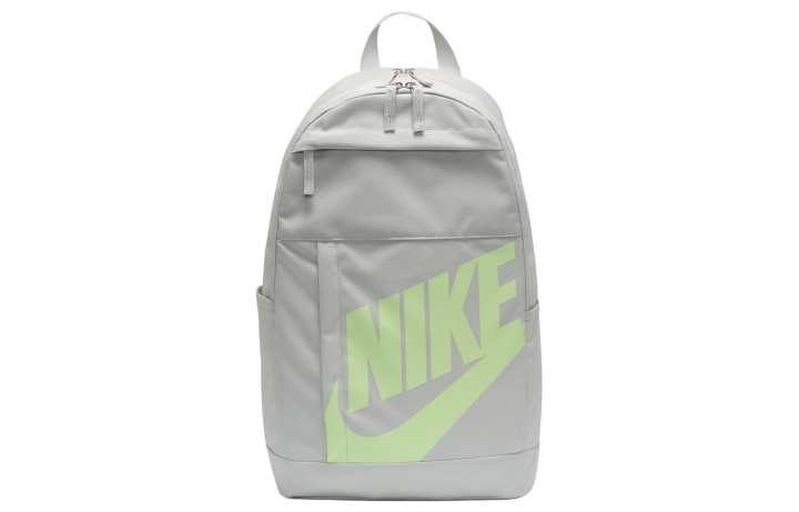 Nike Nike Recycled Polyester Backpack Unisex Light Silver & Mist Green