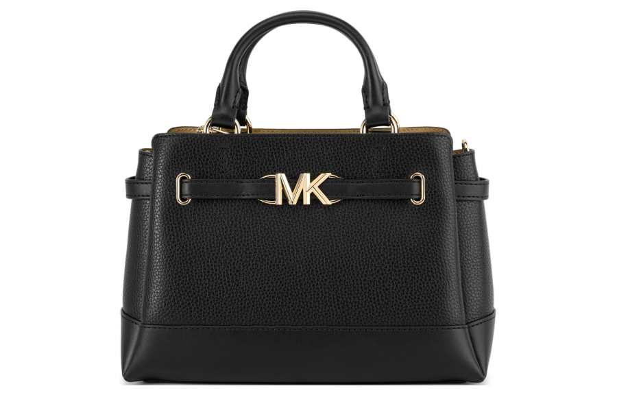 MICHAEL KORS Cow Leather With Artificial Leather Handbag, Shoulder Bag, Crossbody Bag Small Women's Black