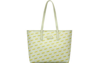 OMTO Polyvinyl Chloride Synthetic Leather Tote Bag, Shopping Bag, Handbag, Shoulder Bag Women's