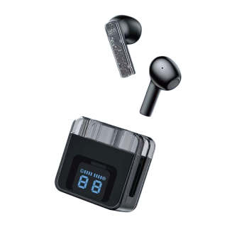 PERFECTSIGHT 260 Wireless Transparent Case, Comfortable Wear, Battery Level Digital Display In ear Headphones