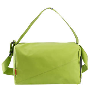 LARA STAR 900D Membrana Dermalis Polyester One Shoulder Crossbody Gym Bag Large Unisex Black/Green