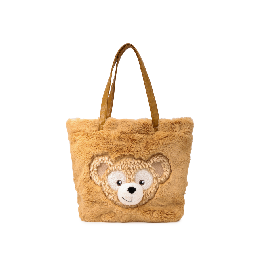 Disney Plush Tote Bag, Shopping Bag, Handbag Regular Women's Coffee