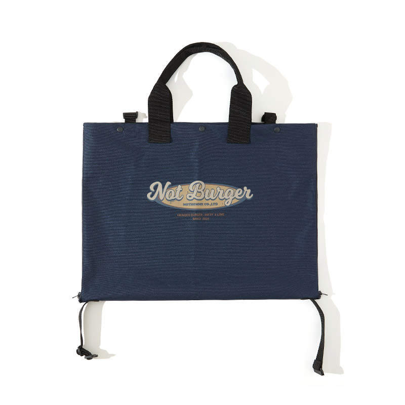 NOTHOMME Tote Handbag, Shoulder Bag Polyester Navy Blue Unisex