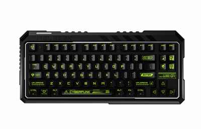 MELGEEK Honey Dew, Cyber 01 83 Keys Button 0 Break, Adjustable 0 Dead Zone, Fearless Compact Gaming, Valorant Esports