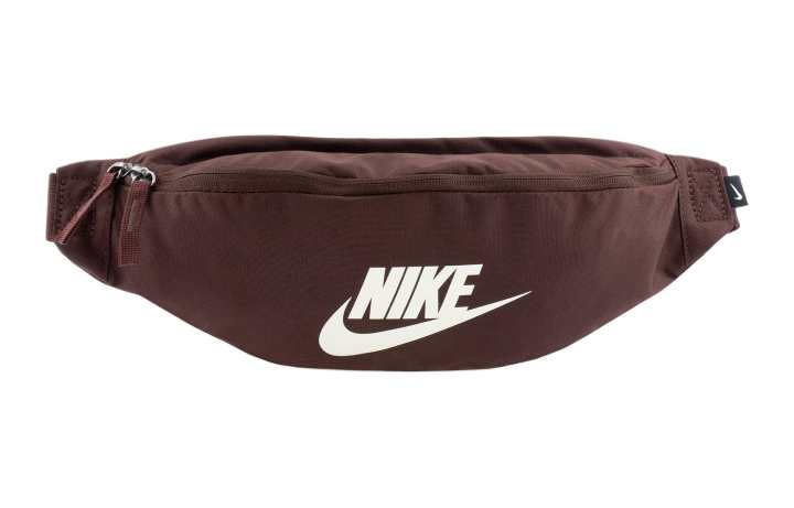 Nike Nike Heritage Polyester Fanny Pack Unisex Burgundy