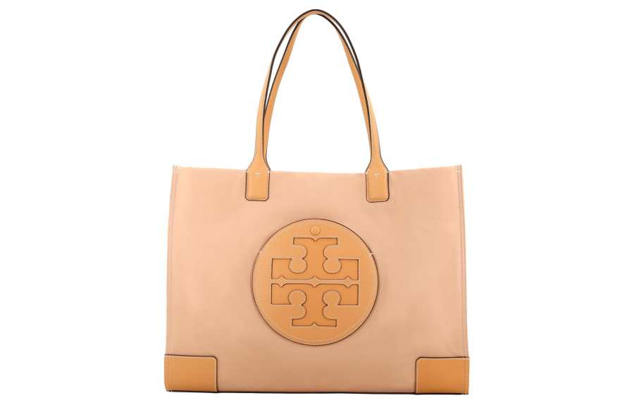 TORY BURCH Ella Polyamide Tote Bag, Shopping Bag, Shoulder Bag, Handbag Medium Women's Rose Pink