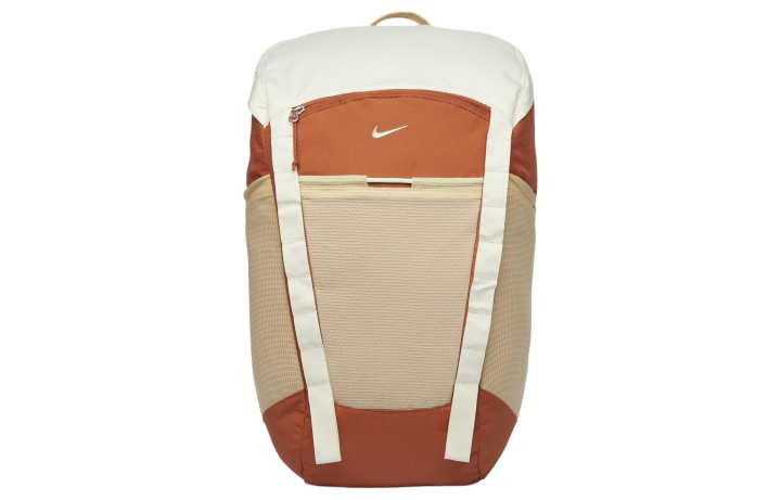 Nike Nike Polyester With Nylon Backpack Unisex Brilliant Sun & Sage & Hemp & Mist Green