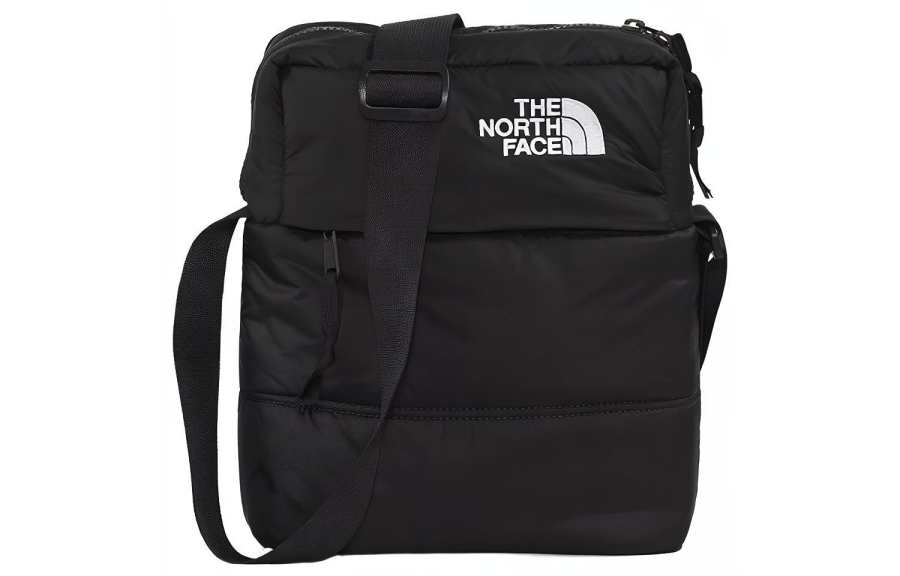 THE NORTH FACE Nuptse 7L Shoulder Bag, Crossbody Bag, Outdoor Bag Nylon Black Unisex