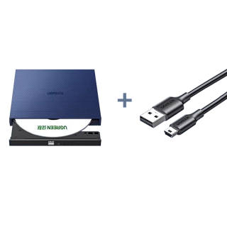 UGREEN CM138 CD/DVD Burner Recordable Discs USB Digital Accessories