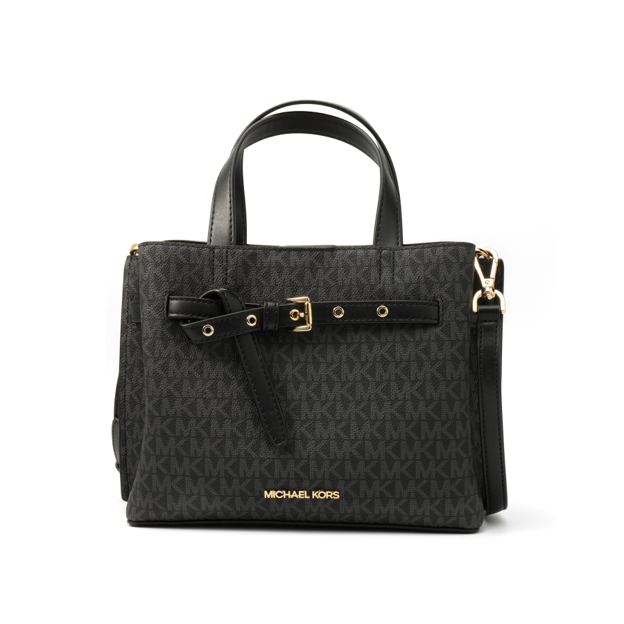 MICHAEL KORS Canvas Crossbody Bag Small Women's Black