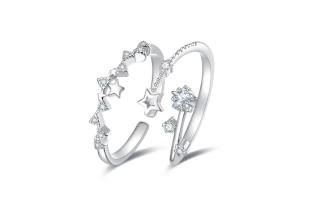TRUE ME S925 Silver Rings Women's