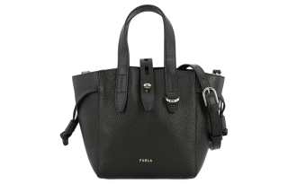 Furla Net Collection Calfskin Basket Bag, Tote Bag, Shopping Bag, Shoulder Bag, Crossbody Bag, Handbag Mini Women's