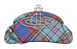 Vivienne Westwood Vivienne Westwood Leather One Shoulder Crossbody Clutch Women's Multicolor