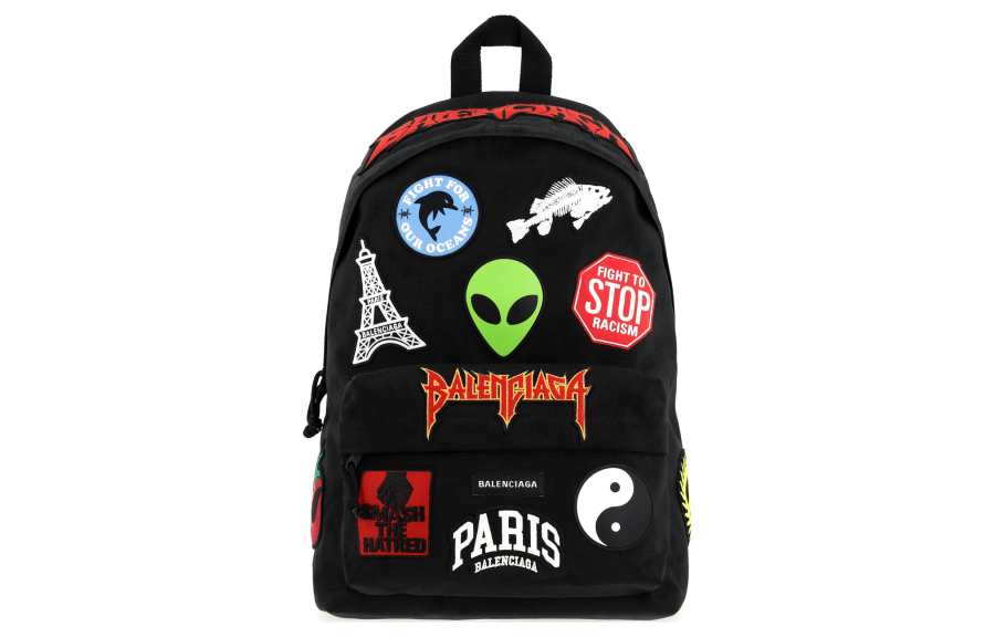 Balenciaga Balenciaga Explorer Polyester Backpack Regular Men's Black