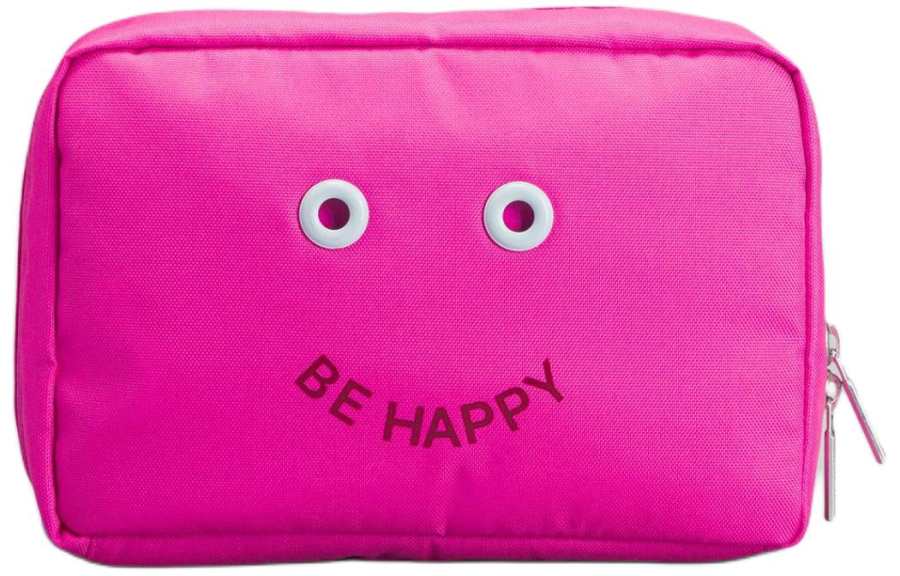 Lululemon Polyester Storage Bag Tubas Unisex Sonic Pink & Pink Blue & Silver