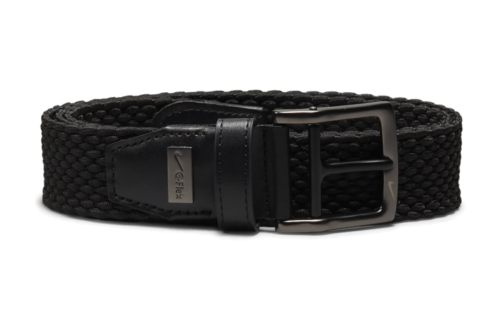 Nike Nike Woven Stretch Pin Buckle Belts Unisex Black