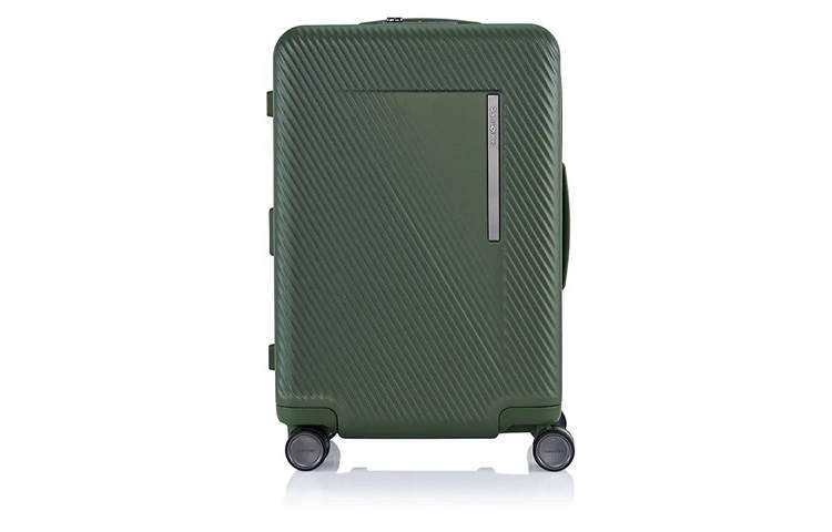 Samsonite SAMSONITE Polycarbonate Suitcase Luggage 25 Inch Unisex Green