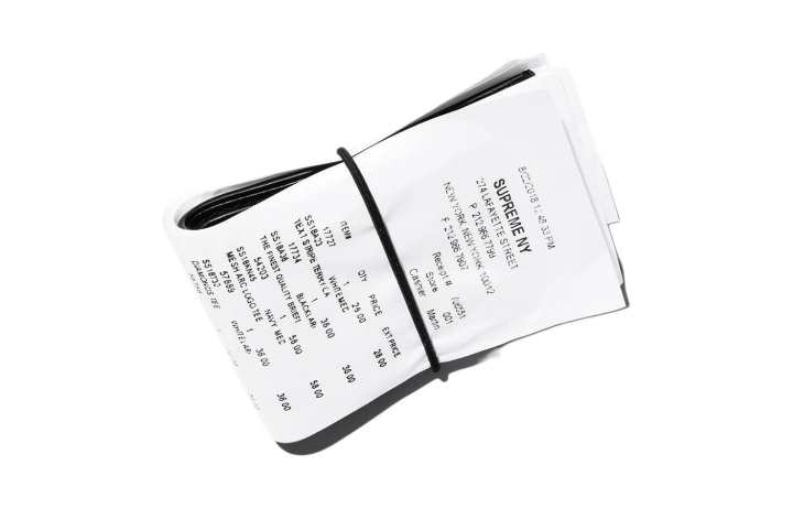 Supreme Supreme X MM6 Maison Margiela Collaboration Leather Wallet Unisex Black