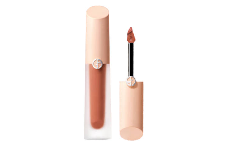 GIORGIO ARMANI ARMANI Nude Pink Brand New Red Tube Liquid Lipstick 2025 Christmas Collection Glossy Easy to Blend Hydrating