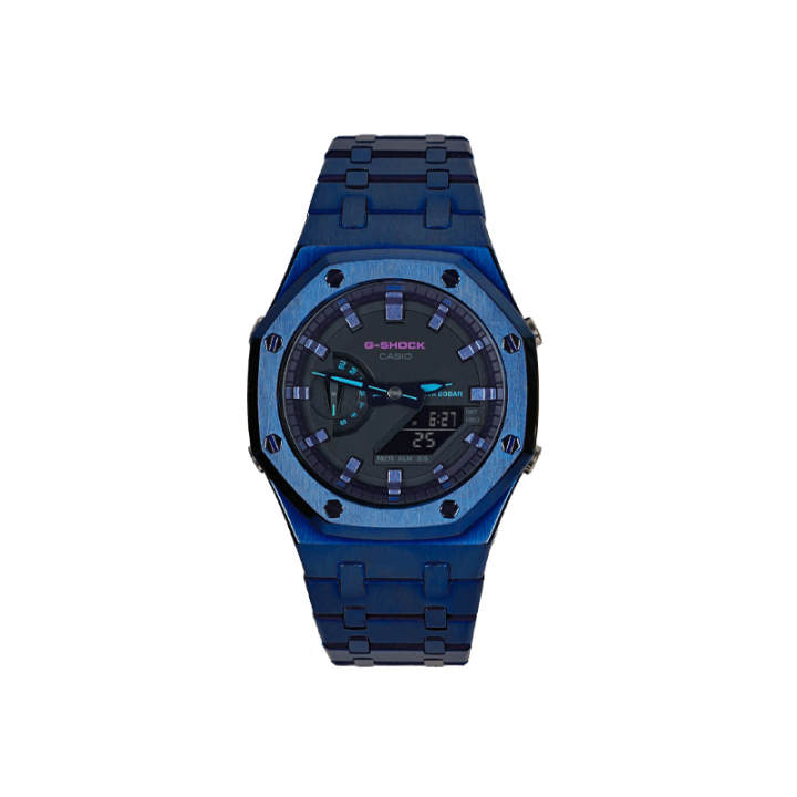 CASIO CASIO Unisex Liquid Crystal/Analog Dual Display Series 48.5mm Black Watch