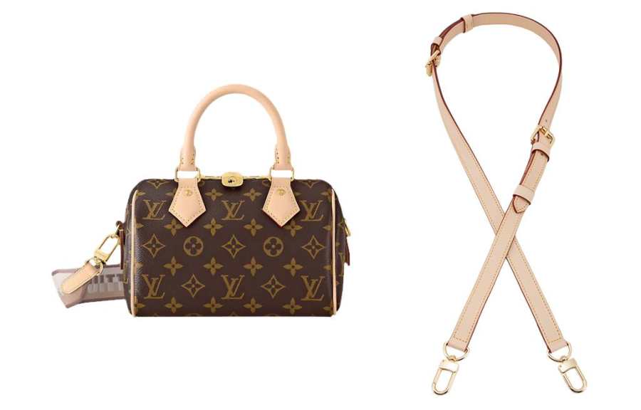 Luxury Care Artisan Workshop Vegetable Tanned Leather Cow Leather Bag Straps Women's Apricot
