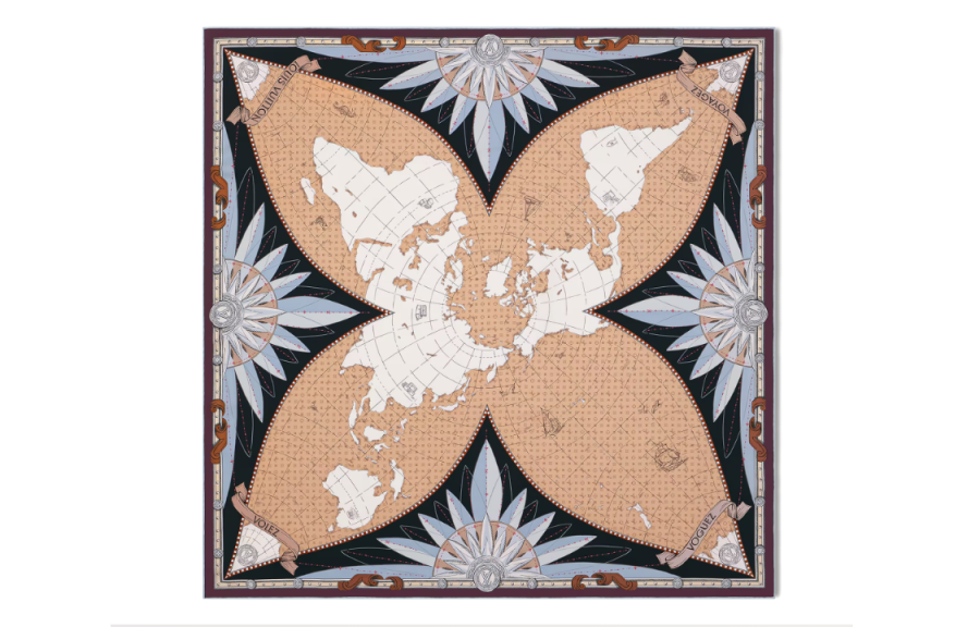 LOUIS VUITTON LOUIS VUITTON Square Scarves Women's Multicolor