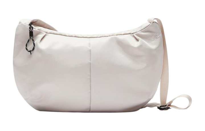 New Balance New Balance Polyester Crescent Bag, Crossbody Bag, Shoulder Bag Regular Unisex Cream