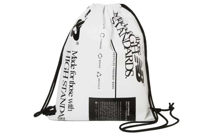 New Balance New Balance Polyester Handbag Storage Bag, Backpack Unisex White
