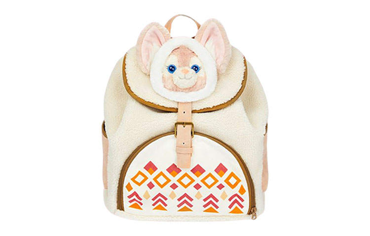 Disney Duffy And Friends Little Dreamer Fabric Backpack Regular Women's Pink/Beige